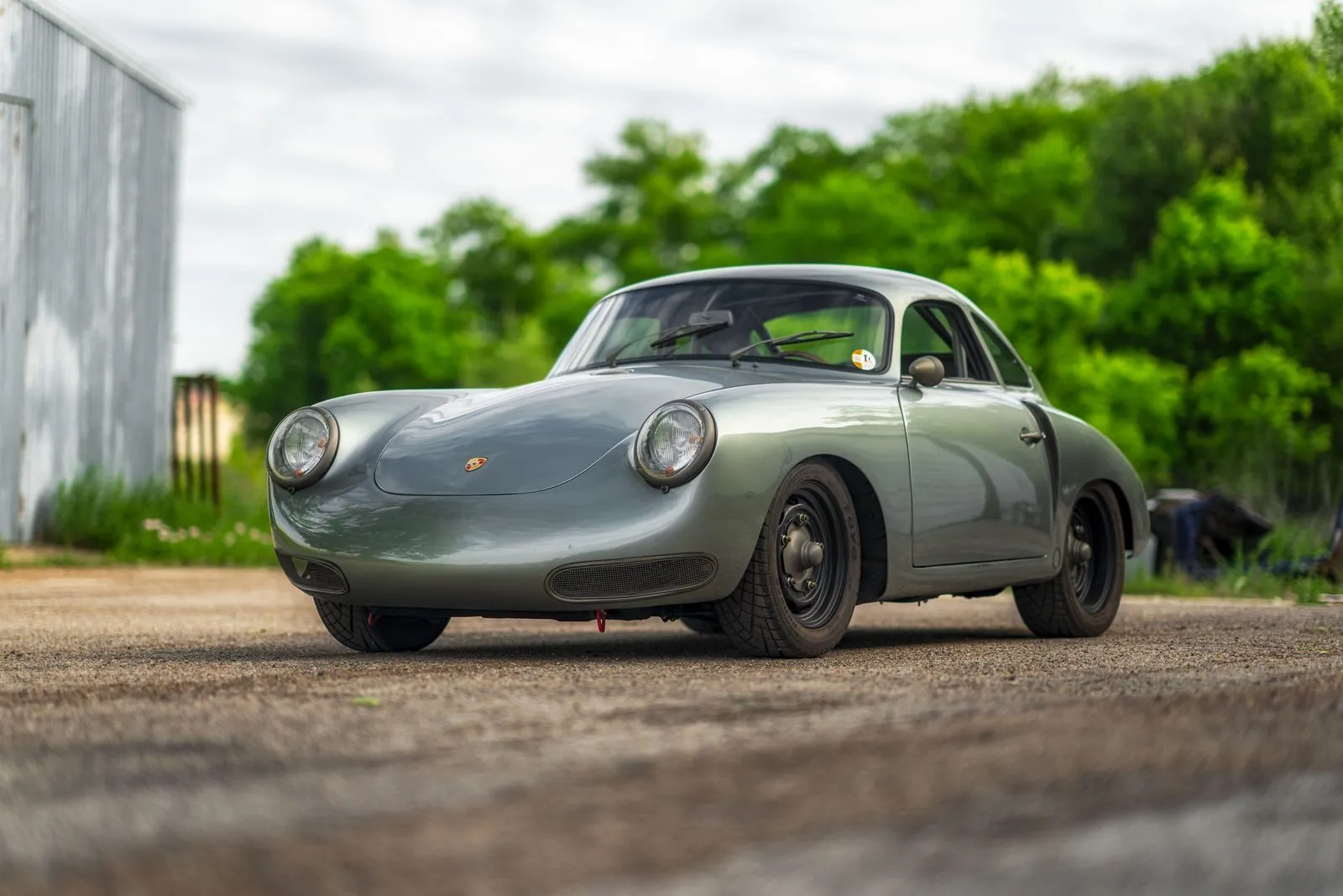 The car at Werks 11, central Texas, after final assembly